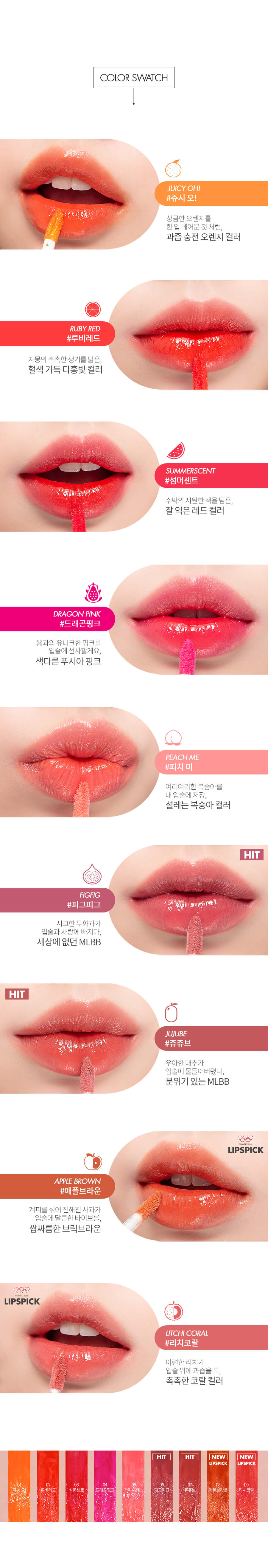 rom&nd, ลิป rom&nd, rom&nd Juicy Lasting Tint, rom&nd Juicy Lasting Tint รีวิว, rom&nd Juicy Lasting Tint ราคา, rom&nd Juicy Lasting Tint สีไหนสวย, rom&nd Juicy Lasting Tint 5.5 g. #06 ทินท์เนื้อชุ่มฉ่ำ ให้ความฉ่ำวาวสุดๆ เนื้อทินท์ทาง่าย และเนียนเรียบ เกลี่ยง่าย ให้สีสันสดใสและสม่ำเสมอ, rom&nd Juicy Lasting Tint 5.5 g. #06