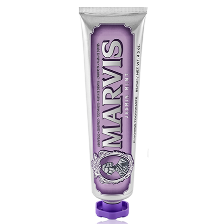 Marvis Jasmin Mint Toothpaste 85ml  (กล่องบุบนิดหน่อย ไม่มีผลต่อการใช้งาน) 