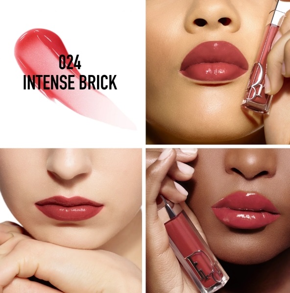 Dior Addict Lip Maximizer Gloss Repulpant & Hydratant #024 intense brick