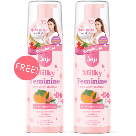 Joji Secret Young ,Mliky Feminine Soft Whipp Cleanser ,Joji Secret Young Mliky Feminine Soft Whipp Cleanser ,Cleanser ,Mliky Feminine,วิปโฟม, Whipp Cleanser