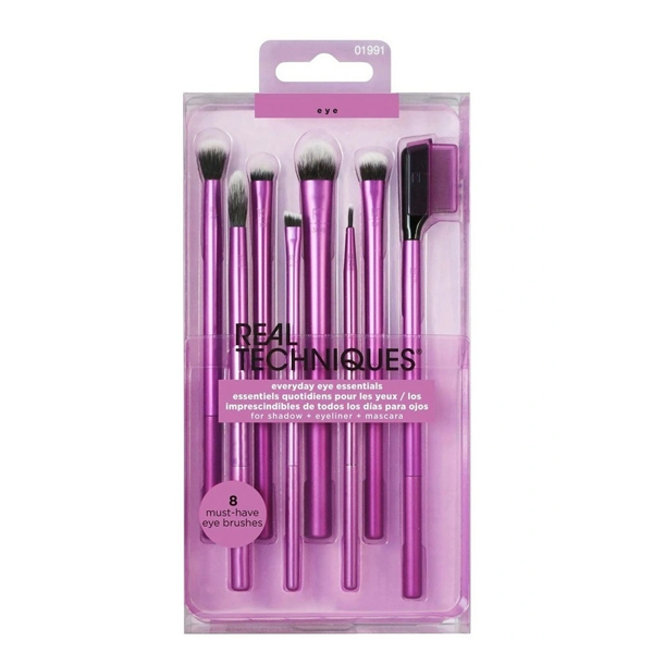 Real Techniques Everyday Eye Essentials Makeup Brush Set