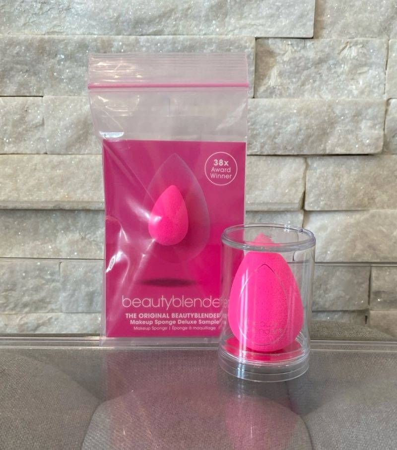 Beautyblender The Original Makeup Sponge Deluxe Sample, Beautyblender ฟองน้ำ , Beautyblender ฟองน้ำแต่งหน้ารูปไข่ , Beauty Blender(บิวตี้ เบลนเดอร์)  