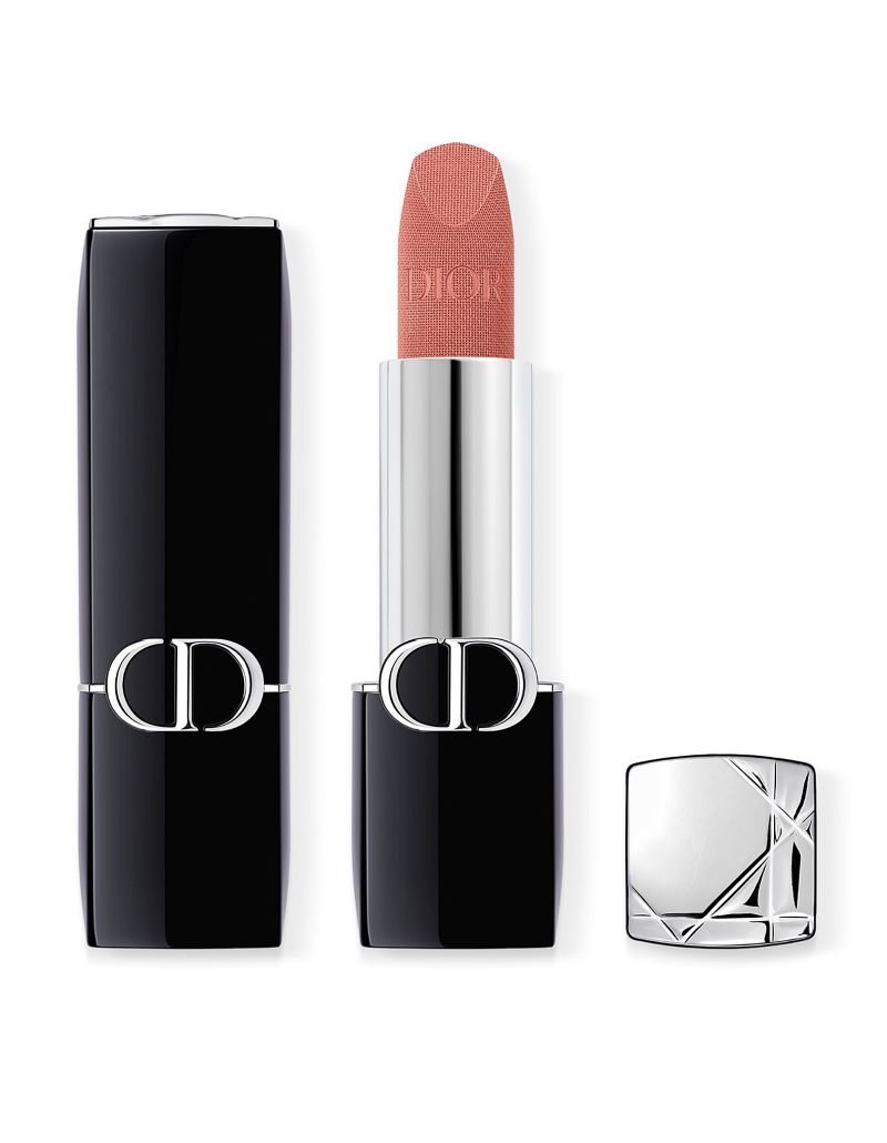 DIOR Rouge Dior Couture Colour Lipstick - Velvet Finish 1.5g  #100 nude look velvet (No Box), ลิป DIOR , ลิป DIOR 100 ,  ลิป DIOR ราคา ,  ลิป DIOR รีวิว , Dior Rouge Dior Couture Colour Lipstick in 100 Nude Look Velvet