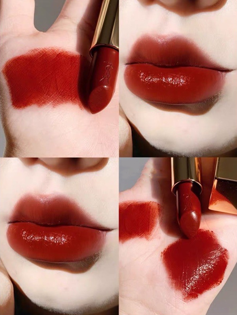 Yves Saint Laurent Rouge Pur Couture Satin Lipstick 1.3g #RM Rouge Muse