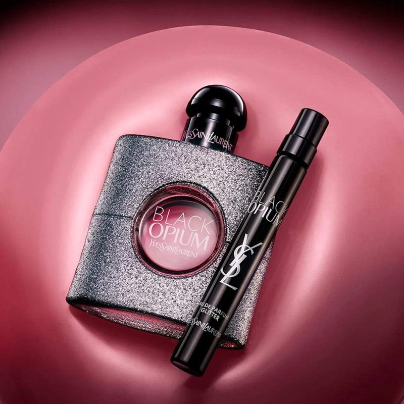 Yves Saint Laurent Black Opium Glitter Marshmallow Musk & Glamour EDP 7.5ml 