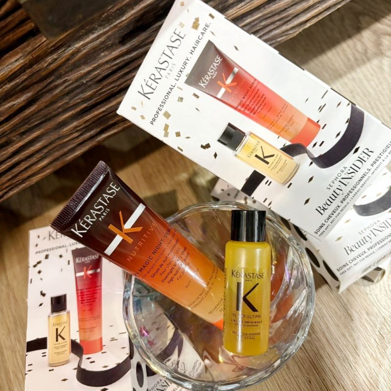 Kerastase Luxe Hair Duo 2 pcs, Luxe Hair Duo Beauty Insider , Kérastase Elixir Ultime Hydrating Hair Oil , Kérastase Nutritive 8H Magic Night Serum, Kerastase Luxe Hair Duo 2 pcs ราคา , Kerastase Luxe Hair Duo 2 pcs รีวิว