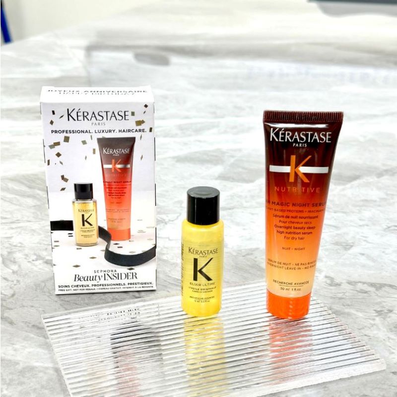Kerastase Luxe Hair Duo 2 pcs, Luxe Hair Duo Beauty Insider , Kérastase Elixir Ultime Hydrating Hair Oil , Kérastase Nutritive 8H Magic Night Serum, Kerastase Luxe Hair Duo 2 pcs ราคา , Kerastase Luxe Hair Duo 2 pcs รีวิว