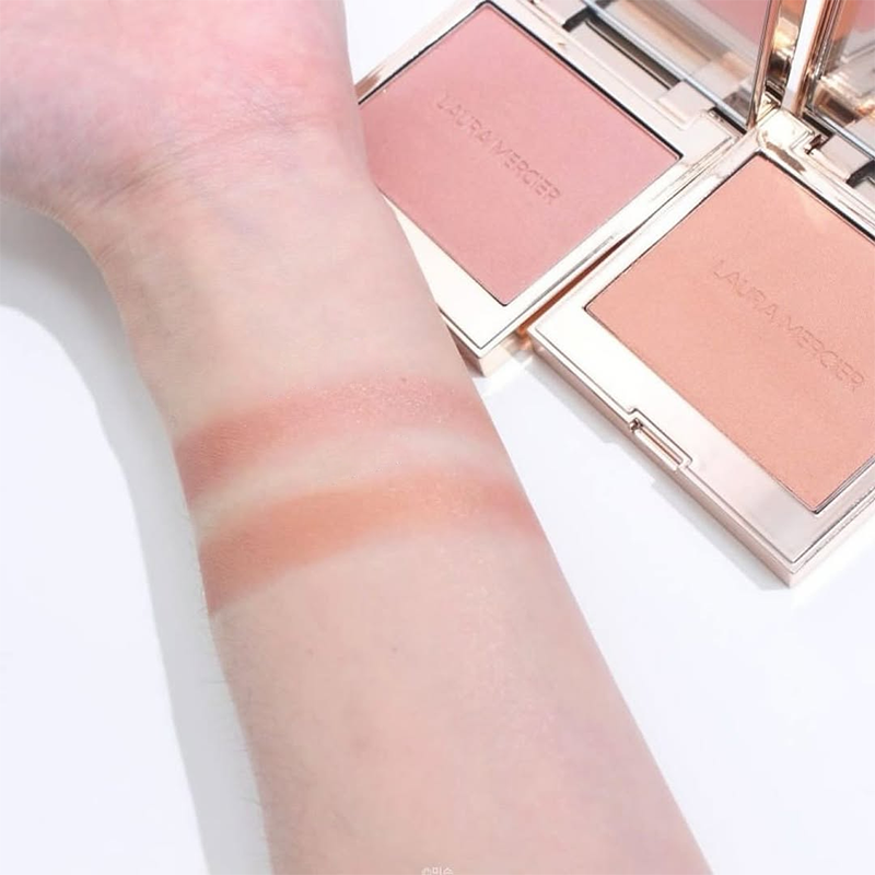 Laura Mercier Rose Glow Blush Color Infusion 6g #Peach Shimmer
